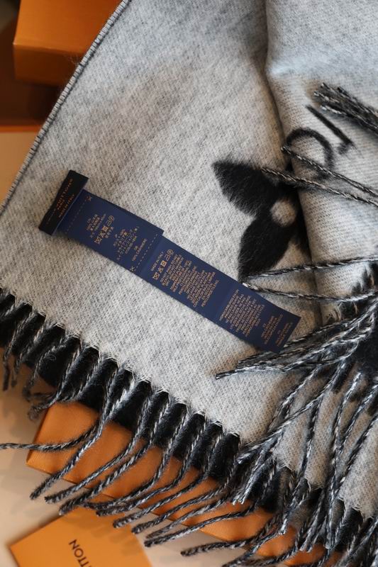 LV scarf 190X45cm 100%山羊绒 E (2)