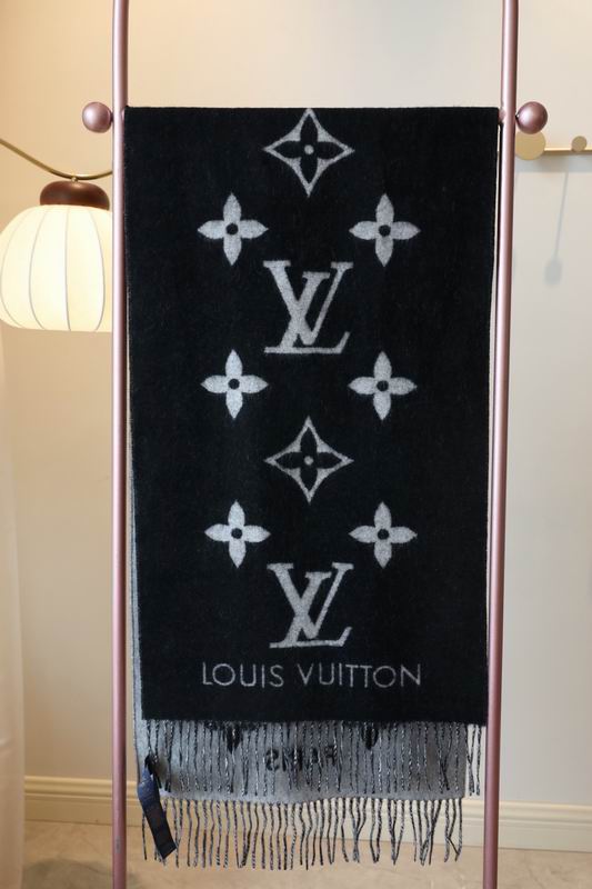 LV scarf 190X45cm 100%山羊绒 E (4)