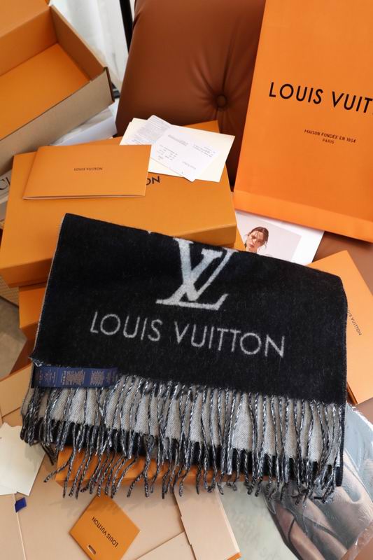 LV scarf 190X45cm 100%山羊绒 E (8)