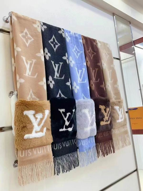 LV scarf 190X46cm E (14)