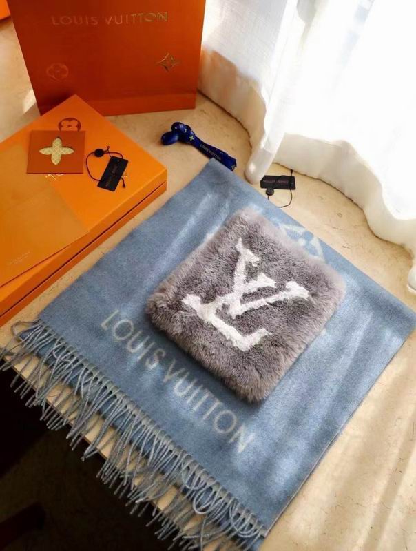 LV scarf 190X46cm E (21)