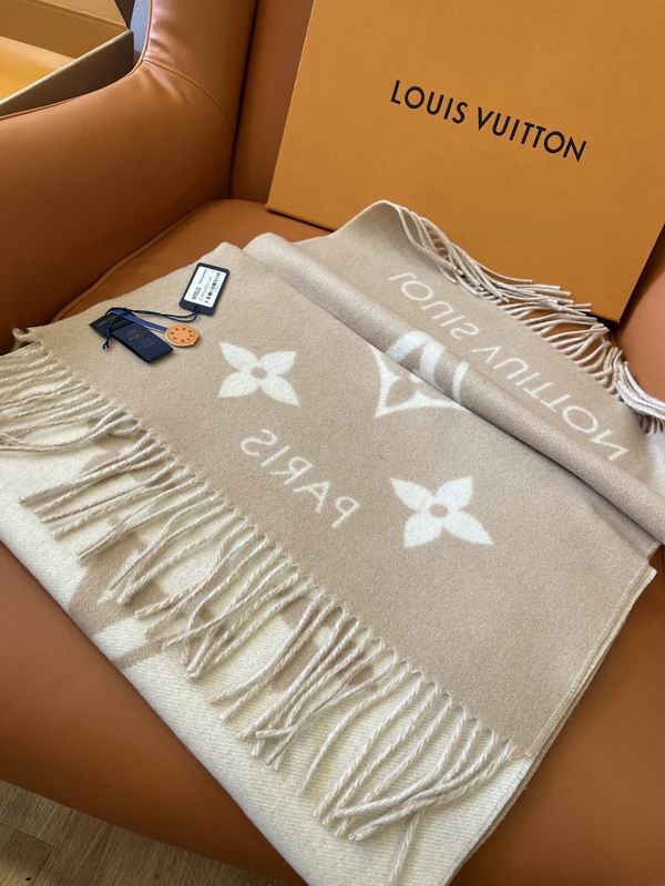 LV scarf 191X45cm 100%山羊绒 E (2)