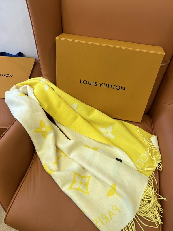LV scarf 191X45cm 100%山羊绒 E (2)