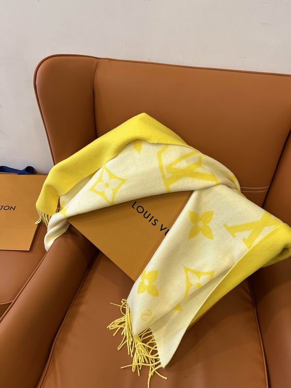 LV scarf 191X45cm 100%山羊绒 E (4)