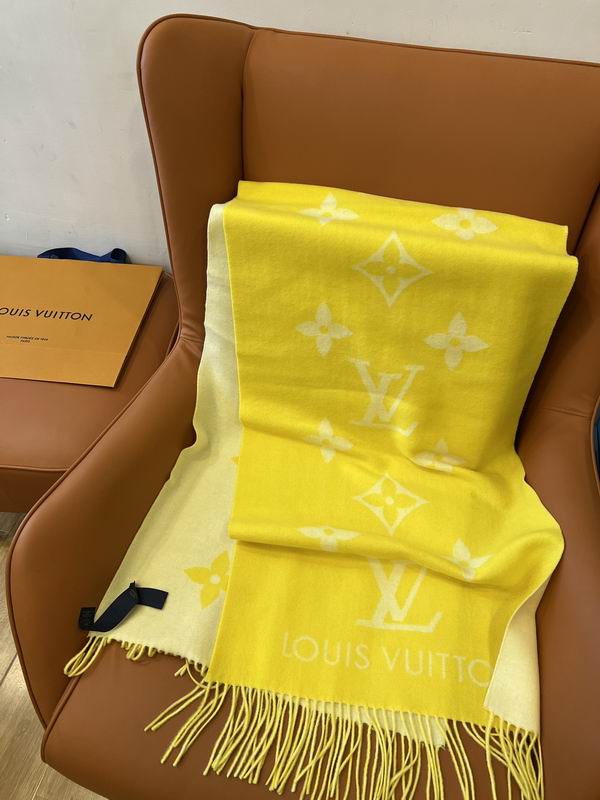 LV scarf 191X45cm 100%山羊绒 E (8)