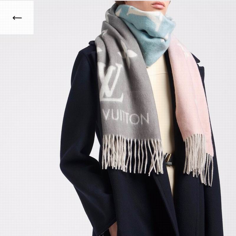 LV scarf 191X46cm E (5)