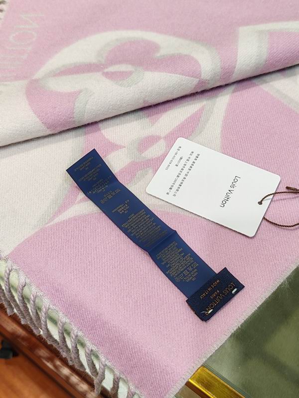 LV scarf 205X26cm 95%绵羊毛 5%山羊绒 E (1)