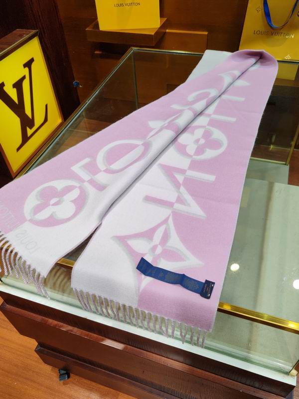 LV scarf 205X26cm 95%绵羊毛 5%山羊绒 E (2)