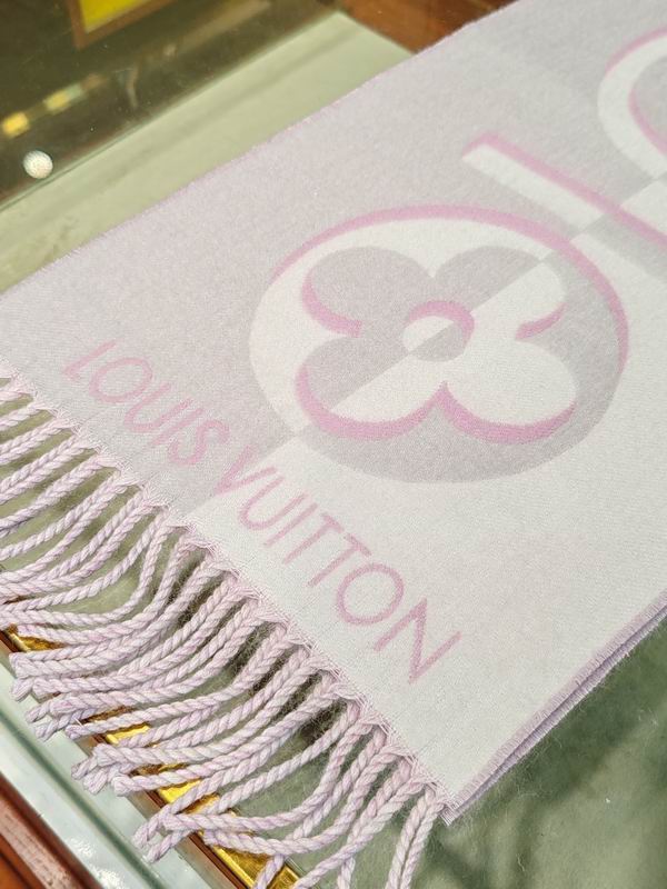 LV scarf 205X26cm 95%绵羊毛 5%山羊绒 E (3)
