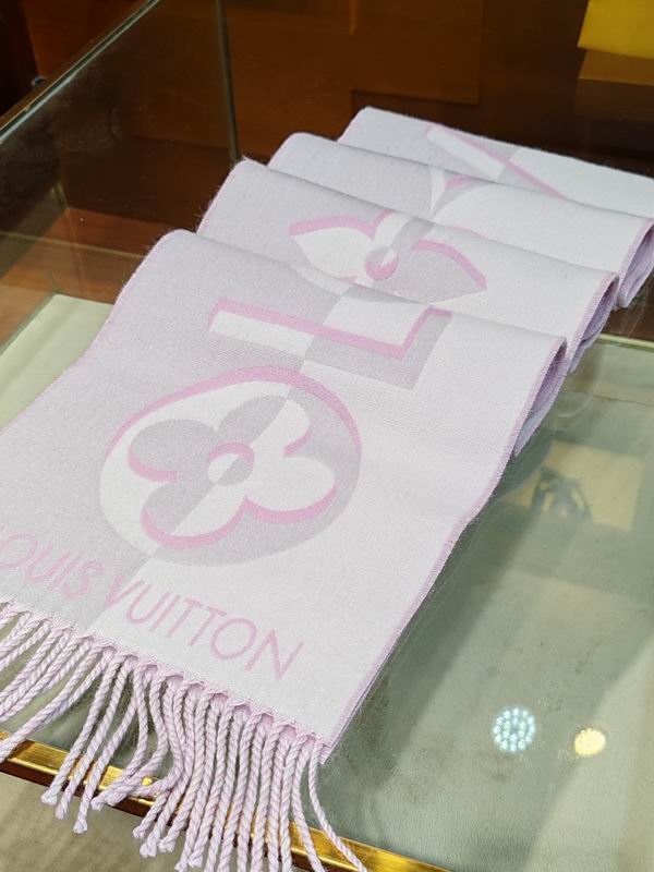 LV scarf 205X26cm 95%绵羊毛 5%山羊绒 E (4)