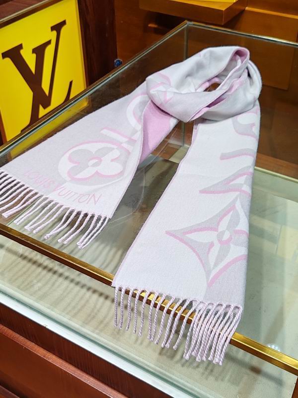 LV scarf 205X26cm 95%绵羊毛 5%山羊绒 E (5)