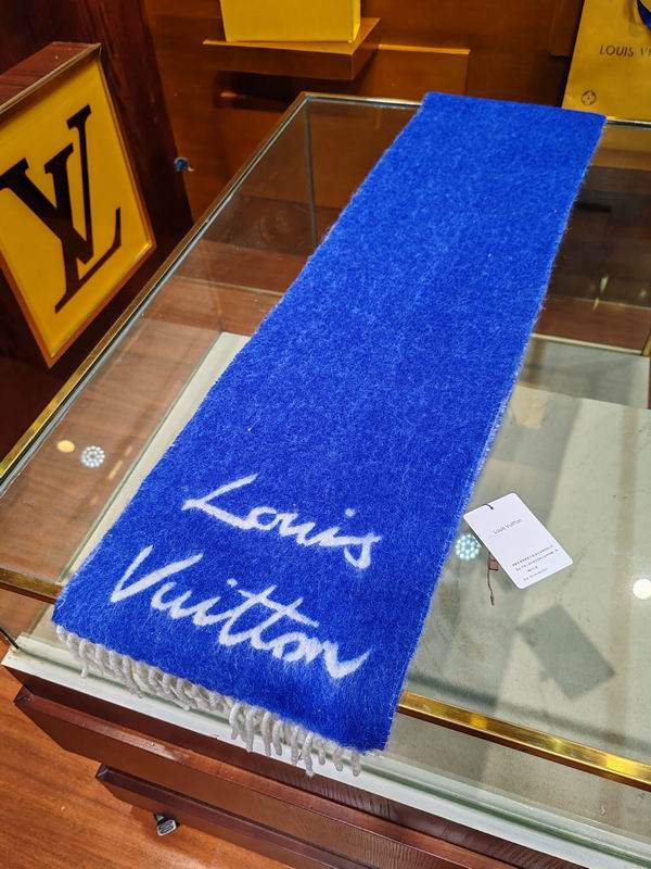 LV scarf 25X220cm 58%绵羊毛 42%羊驼毛 E (15)