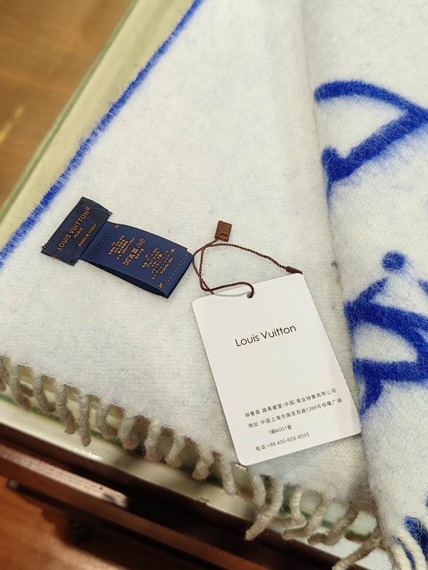 LV scarf 25X220cm 58%绵羊毛 42%羊驼毛 E (16)