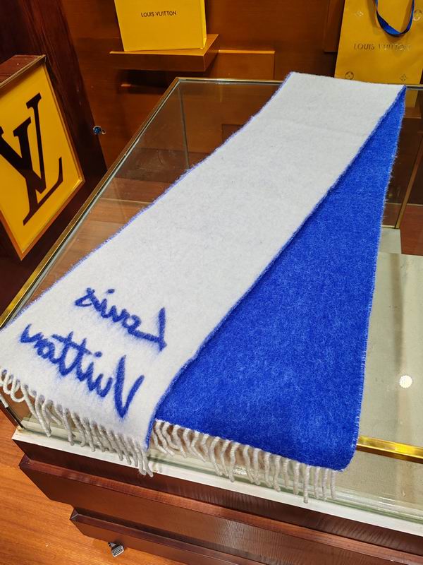 LV scarf 25X220cm 58%绵羊毛 42%羊驼毛 E (18)