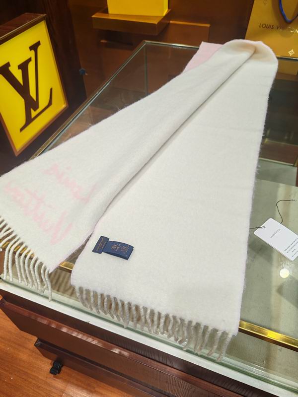 LV scarf 25X220cm 58%绵羊毛 42%羊驼毛 E (9)