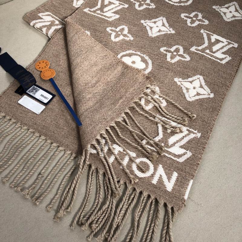 LV scarf 32X180cm 100羊毛 E (15)