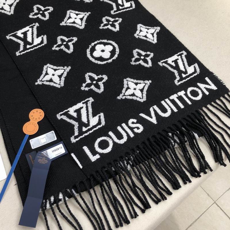 LV scarf 32X180cm 100羊毛 E (6)