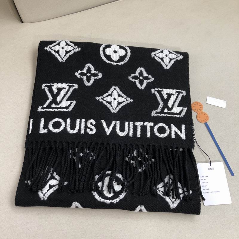 LV scarf 32X180cm 100羊毛 E (8)