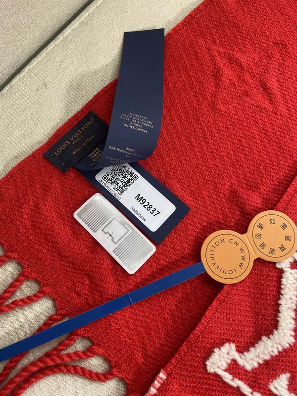 LV scarf 32X180cm 100羊毛 E (9)