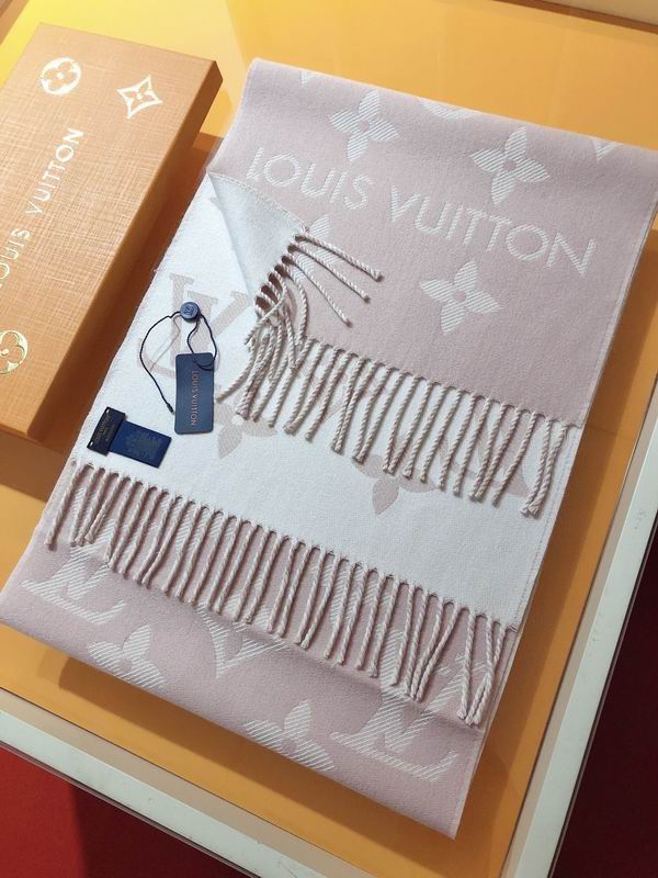 LV scarf 34X186cm 100%羊毛 E (2)