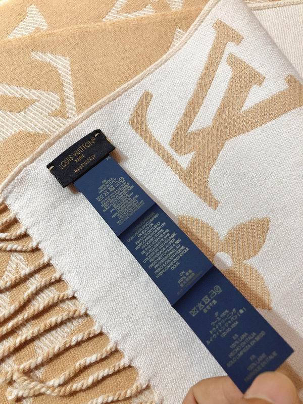 LV scarf 34X186cm 100%羊毛 E (21)