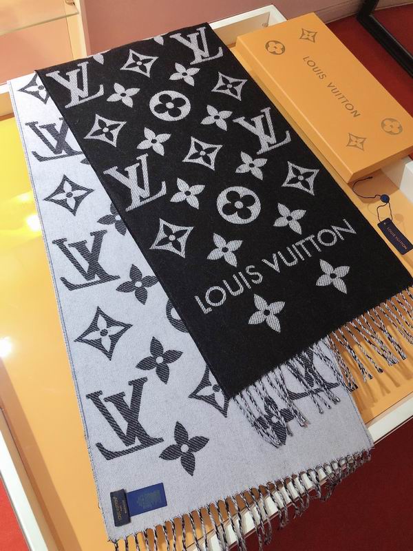 LV scarf 34X186cm 100%羊毛 E (25)