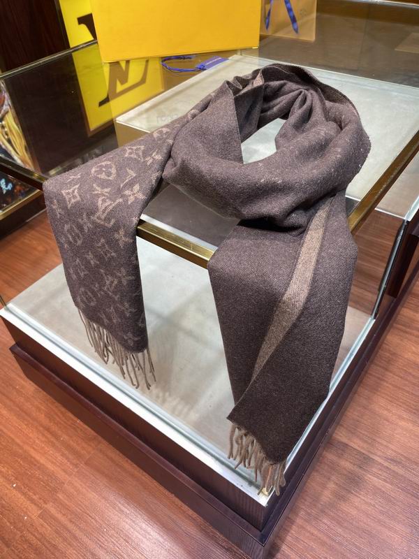 LV scarf 35X200cm 50%羊毛50%羊绒 E (15)