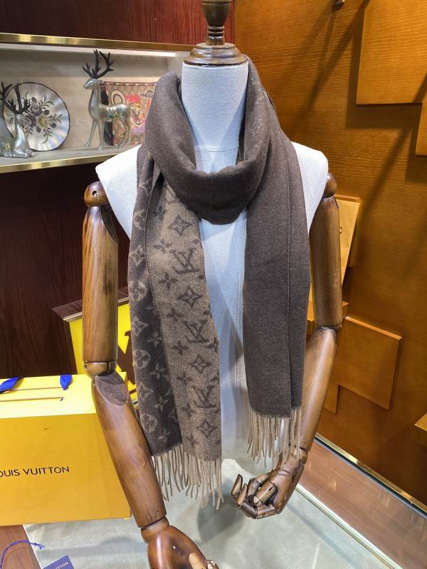 LV scarf 35X200cm 50%羊毛50%羊绒 E (16)