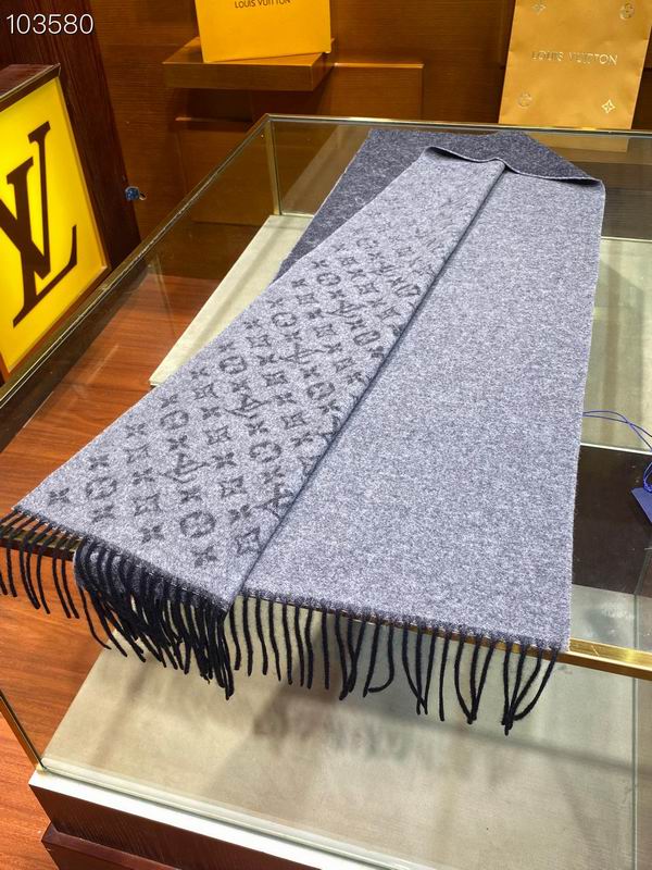 LV scarf 35X200cm 50%羊毛50%羊绒 E (2)