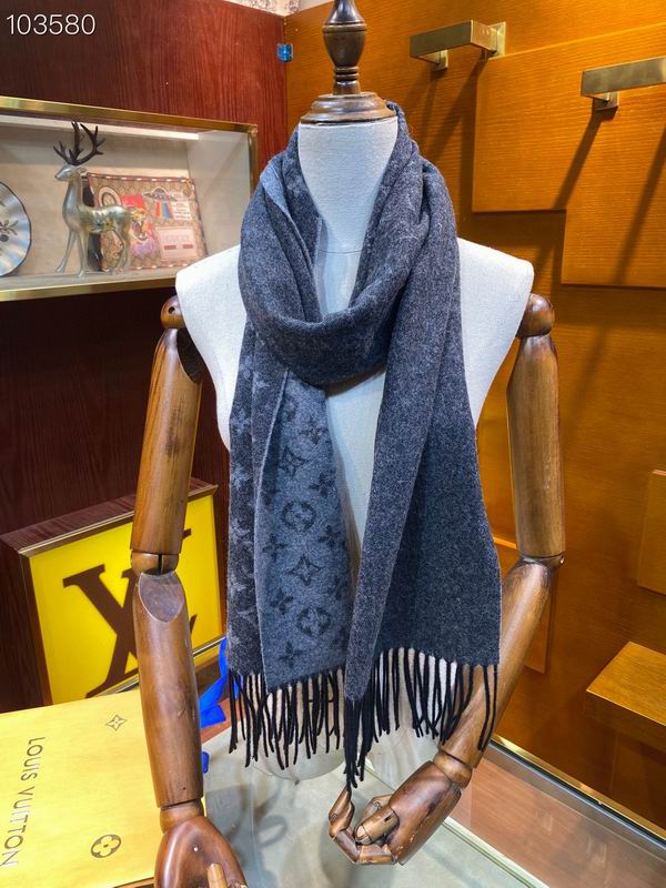 LV scarf 35X200cm 50%羊毛50%羊绒 E (8)