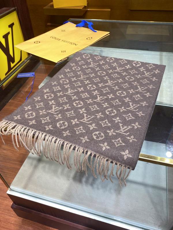 LV scarf 35X200cm 50%羊毛50%羊绒 E (9)