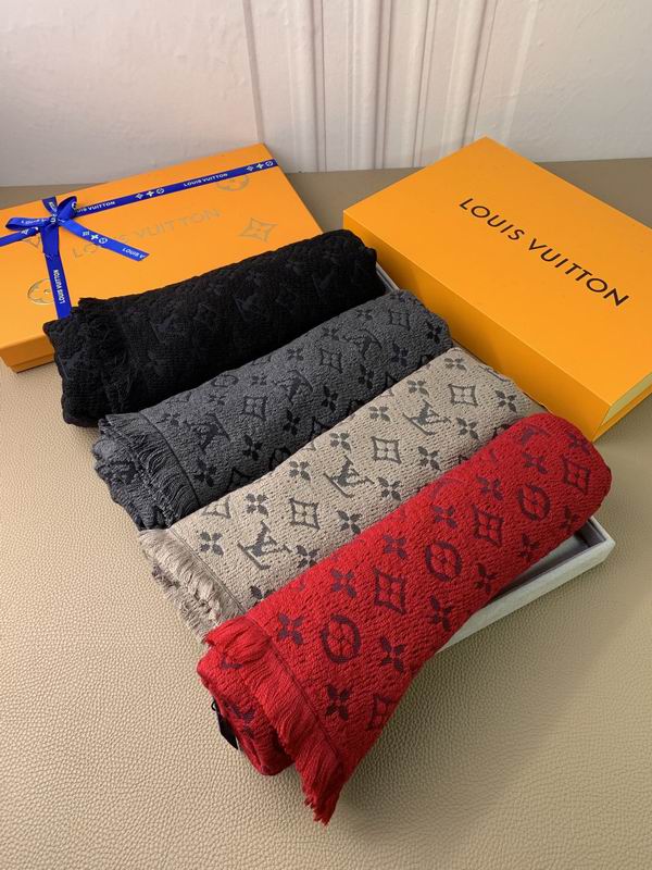 LV scarf 40X185cm 100%羊毛 E (1)