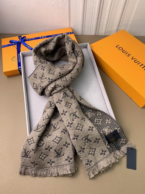 LV scarf 40X185cm 100%羊毛 E (11)