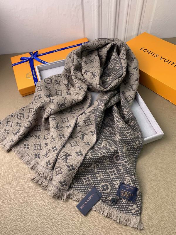LV scarf 40X185cm 100%羊毛 E (12)