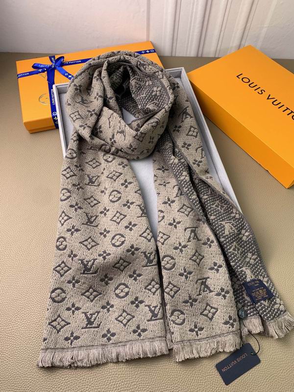 LV scarf 40X185cm 100%羊毛 E (13)