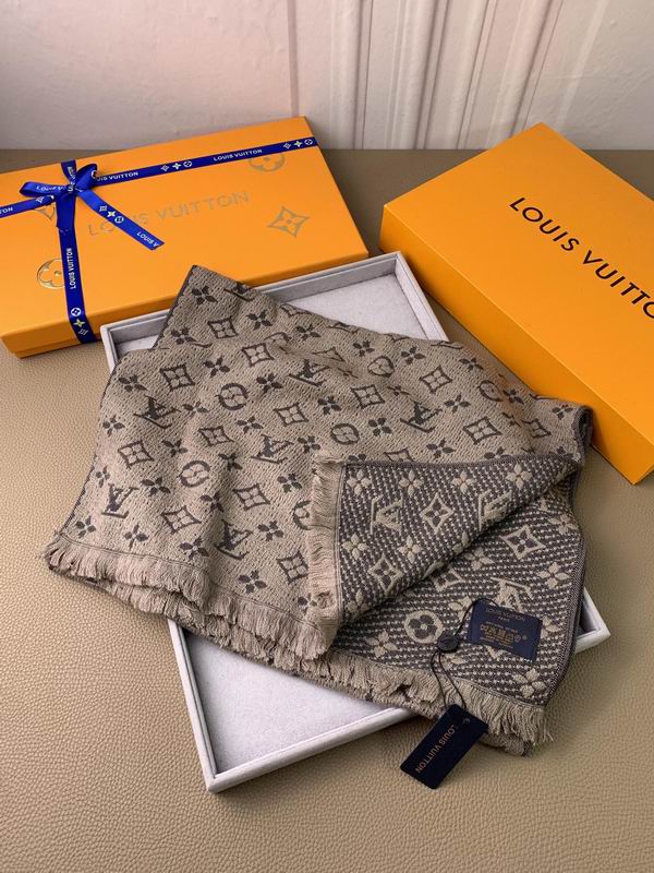 LV scarf 40X185cm 100%羊毛 E (16)