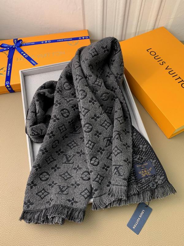 LV scarf 40X185cm 100%羊毛 E (19)