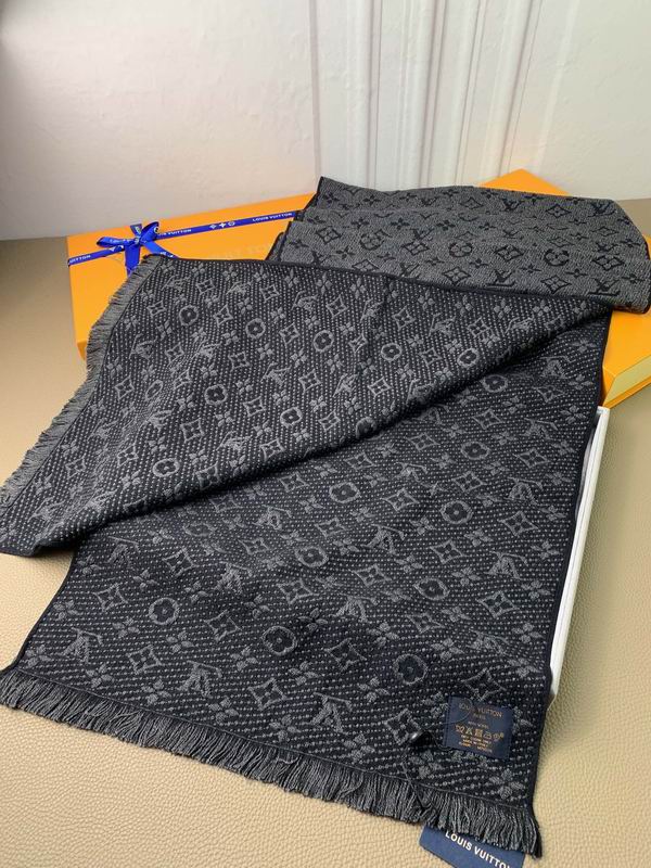 LV scarf 40X185cm 100%羊毛 E (22)