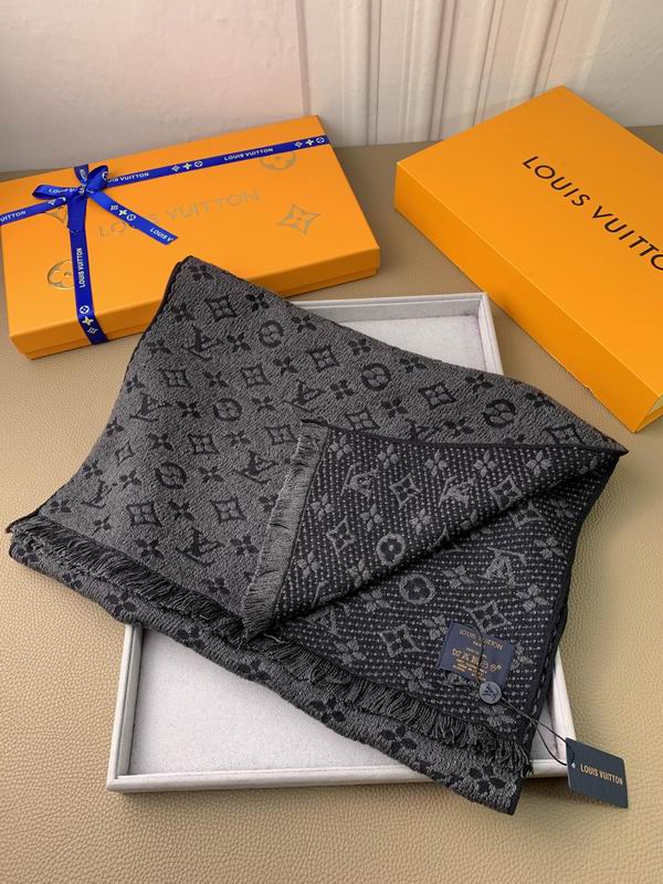 LV scarf 40X185cm 100%羊毛 E (24)