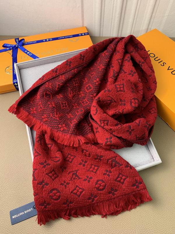 LV scarf 40X185cm 100%羊毛 E (28)