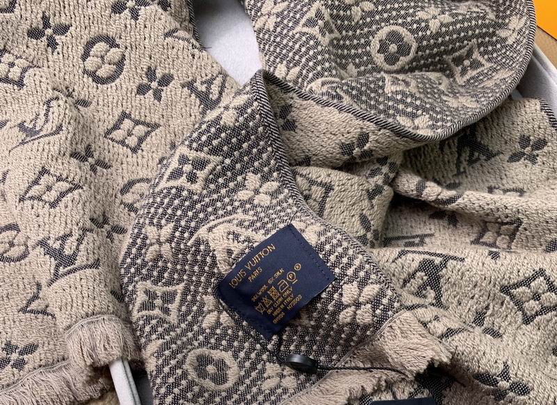 LV scarf 40X185cm 100%羊毛 E (9)