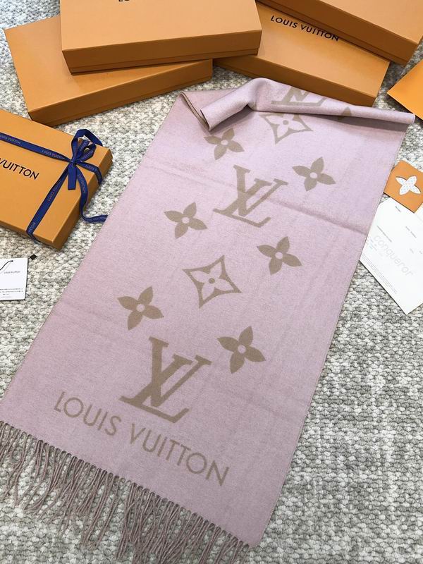 LV scarf 45X190cm(含须长) 100%山羊绒 E (10)