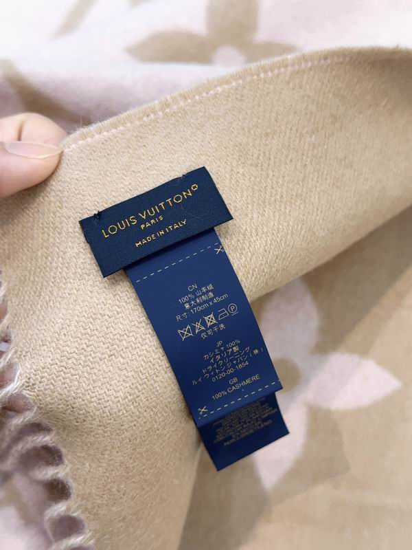 LV scarf 45X190cm(含须长) 100%山羊绒 E (16)