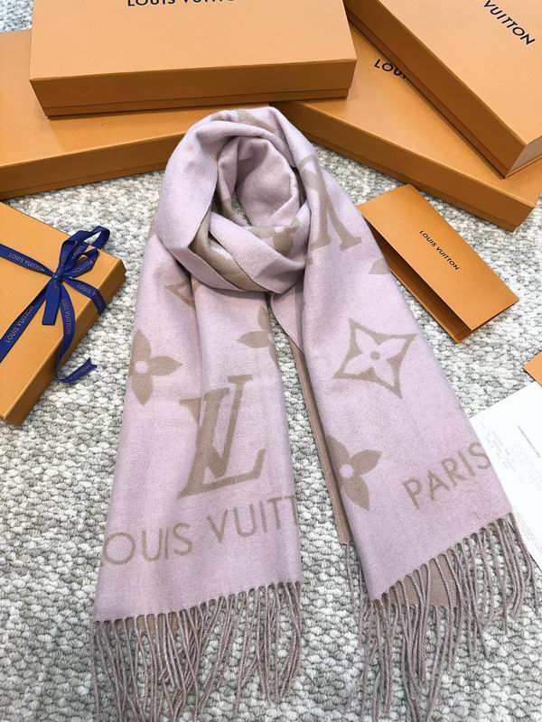 LV scarf 45X190cm(含须长) 100%山羊绒 E (17)