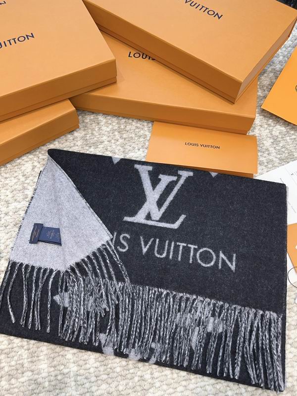 LV scarf 45X190cm(含须长) 100%山羊绒 E (31)