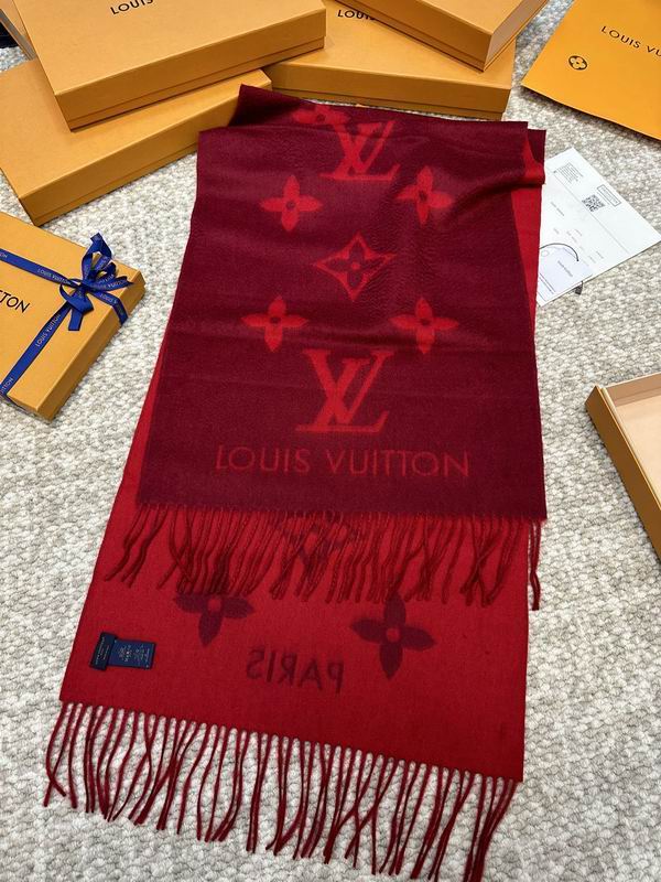 LV scarf 45X190cm(含须长) 100%山羊绒 E (37)