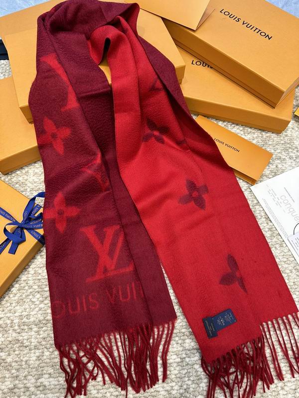 LV scarf 45X190cm(含须长) 100%山羊绒 E (39)