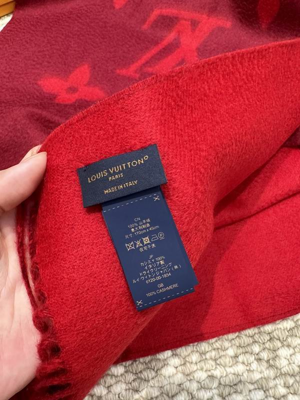 LV scarf 45X190cm(含须长) 100%山羊绒 E (42)