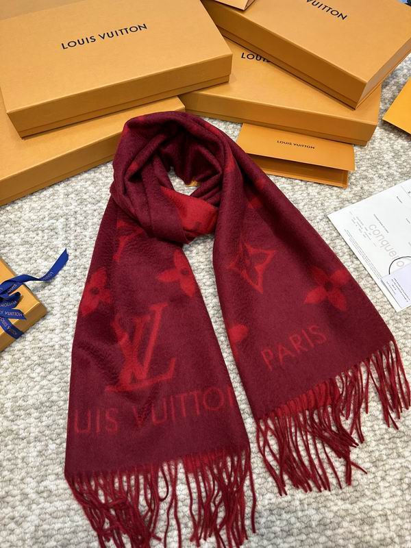 LV scarf 45X190cm(含须长) 100%山羊绒 E (44)