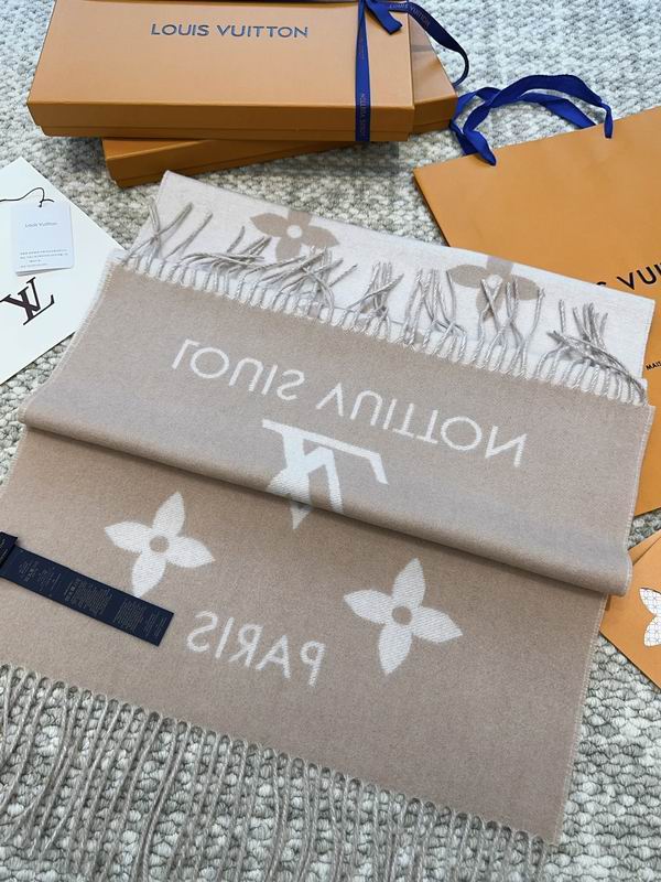 LV scarf 45X190cm(含须长) 100%山羊绒 E (48)